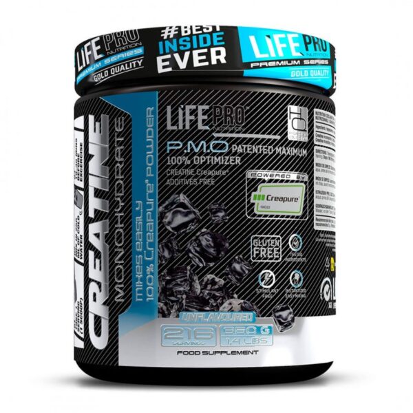 Creatina creapure 650 gr sabor neutro Lifepro