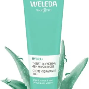 Hidra+ Crema Hidratante Mate piel mixta-grasa, 48h Weleda