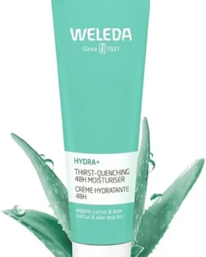 Hidra+ Crema Hidratante Mate piel mixta-grasa, 48h Weleda