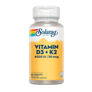 Vit D3-K2 Solaray 4000 UI